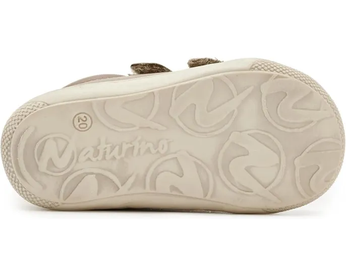 Кроссовки Naturino Cocoon Vl для малышей из мягкой кожи Nappa с защитой носка