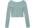 Футболка MANGO Lipat T-Shirt для подростков зеленая