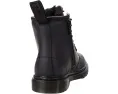 Dr. Martens 1460 Serena Mono T детские ботинки на шнуровке с искусственным мехом