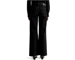 Широкие джинсы AG Saige Mid-Rise Wide Leg с эластаном
