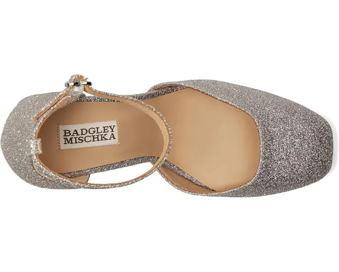 Туфли Jayda на платформе с шелковым верхом и ремешком на щиколотке Badgley Mischka