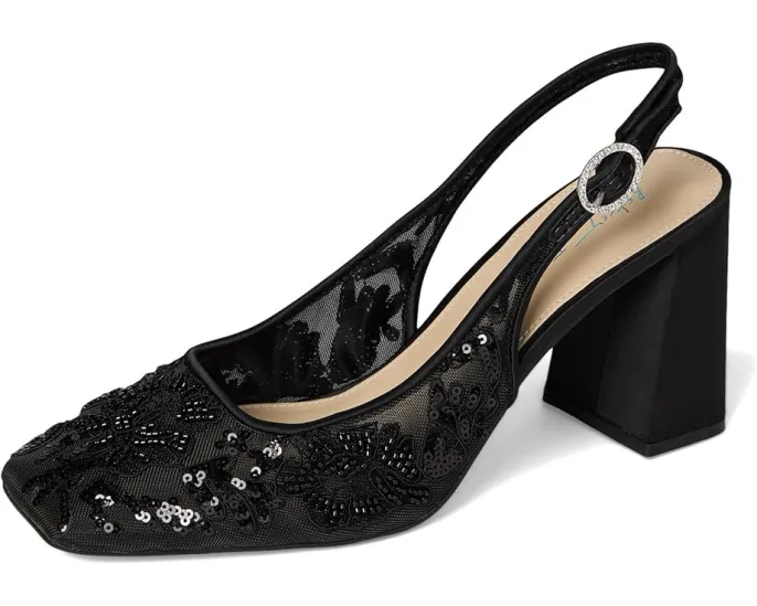 Туфли Blue by Betsey Johnson Ninah на устойчивом каблуке с сеткой