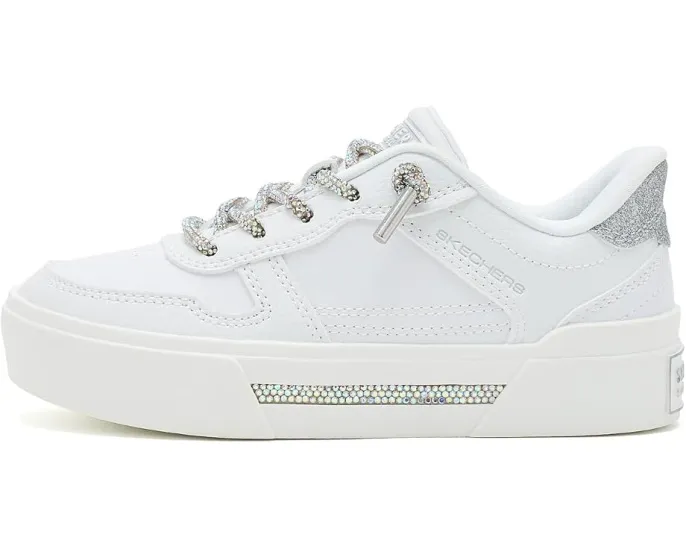Кроссовки без рук Hands Free Slip Ins Skechers Aura LX 310769L белые