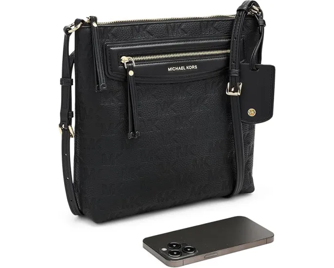 Большая дорожная сумка кроссбоди Jet Set Travel Large North South Top Zip от MICHAEL Michael Kors