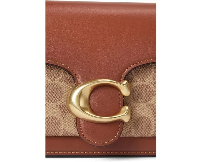 Плечевая сумка COACH Coated Canvas Signature Tabby 26
