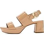 Beige Bisque Faux Patent