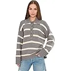 Grey Heather Stripe