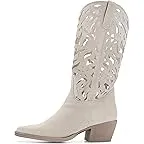 Bone Suede Cutout