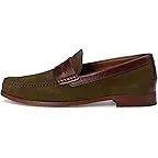 Olive Waxed English Suede/Brown Full Grain