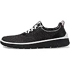 Gray Pinstripe/Black Knit/Barbados Cherry/Black