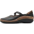Black Water Resistant Leather/Brown Cedar Suede