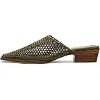 Olive Suede Perforated