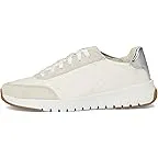 Ivory/Silver Leather And Suede