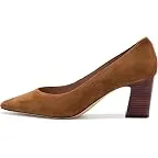 Tobacco/Stacked Heel Suede