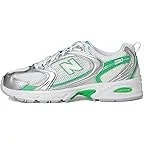 Silver Metallic/Green Apple