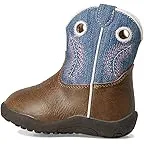 Brown Faux Leather Vamp