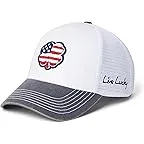 White Hat/3d Usa Flag Clover