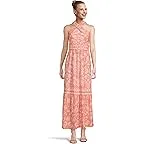 Papaya Breezy Palm Engineered Maxi Dress