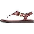 Mahogany Crocodile Print Leather