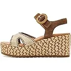 Brown Cedar Suede/Linen Raffia