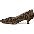 Brown Leopard Suede