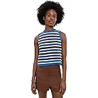 Retro Blue/Brown Stripe
