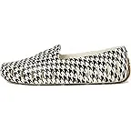 Cream Black Houndstooth