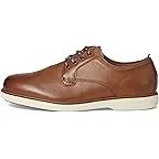 Cognac Milled/White Sole