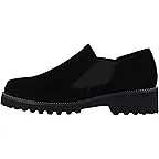 Black WP Suede/Black Elastic