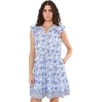 White Indie Floral