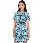 Low Tide Navy Seashell Splendor Engineered Woven Shift