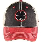 Black Clover/Red Trim/Black/Tan