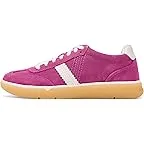 Rose Violet Pink Leather And Suede