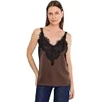 Dark Espresso W/ Black Lace