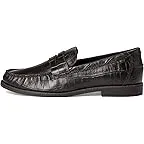 Dark Brown Croco Leather