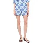 Day Dream Blue Seashell Jacquard Yarn Dyed Stripe
