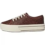 Brown Floral Emboss
