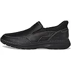 Black Tumbled Leather