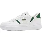 White/Dark Green