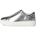 Pewter Italian Metallic Glove Leather