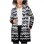 Black Grey Wavy Stripe