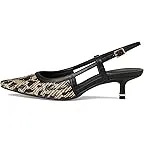 Natural/Black Raffia