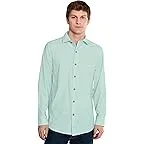 Green Windowpane Dress Shirt