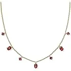 Gold Burgundy Crystal