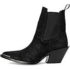 Distressed Black Suede