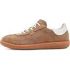 Camel Suede/Bright White