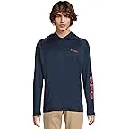 Collegiate Navy/Sunset Red Logo