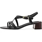 Black Glossy Snake Print Leather