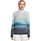 Blue Grey/Snow Blue Print