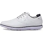 White/Navy Patent